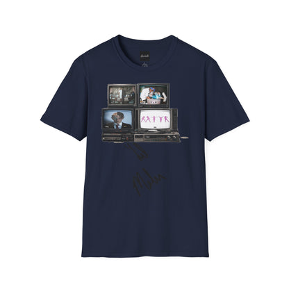 Lil Mabu Retro TV Stack Collage T-Shirt