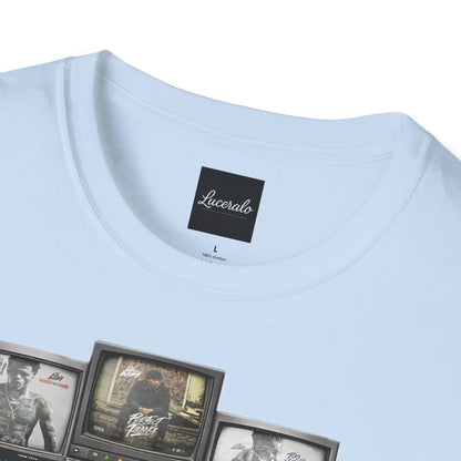 Lil Baby Retro TV Stack Collage T-Shirt