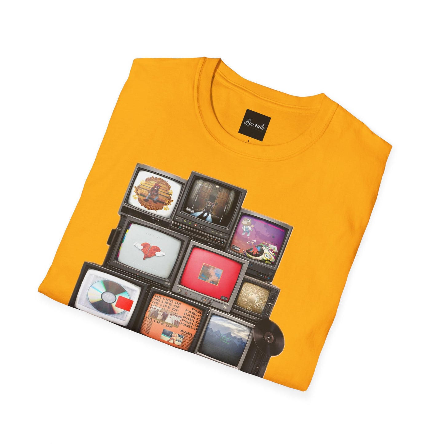 YE Retro TV Stack Collage T-Shirt