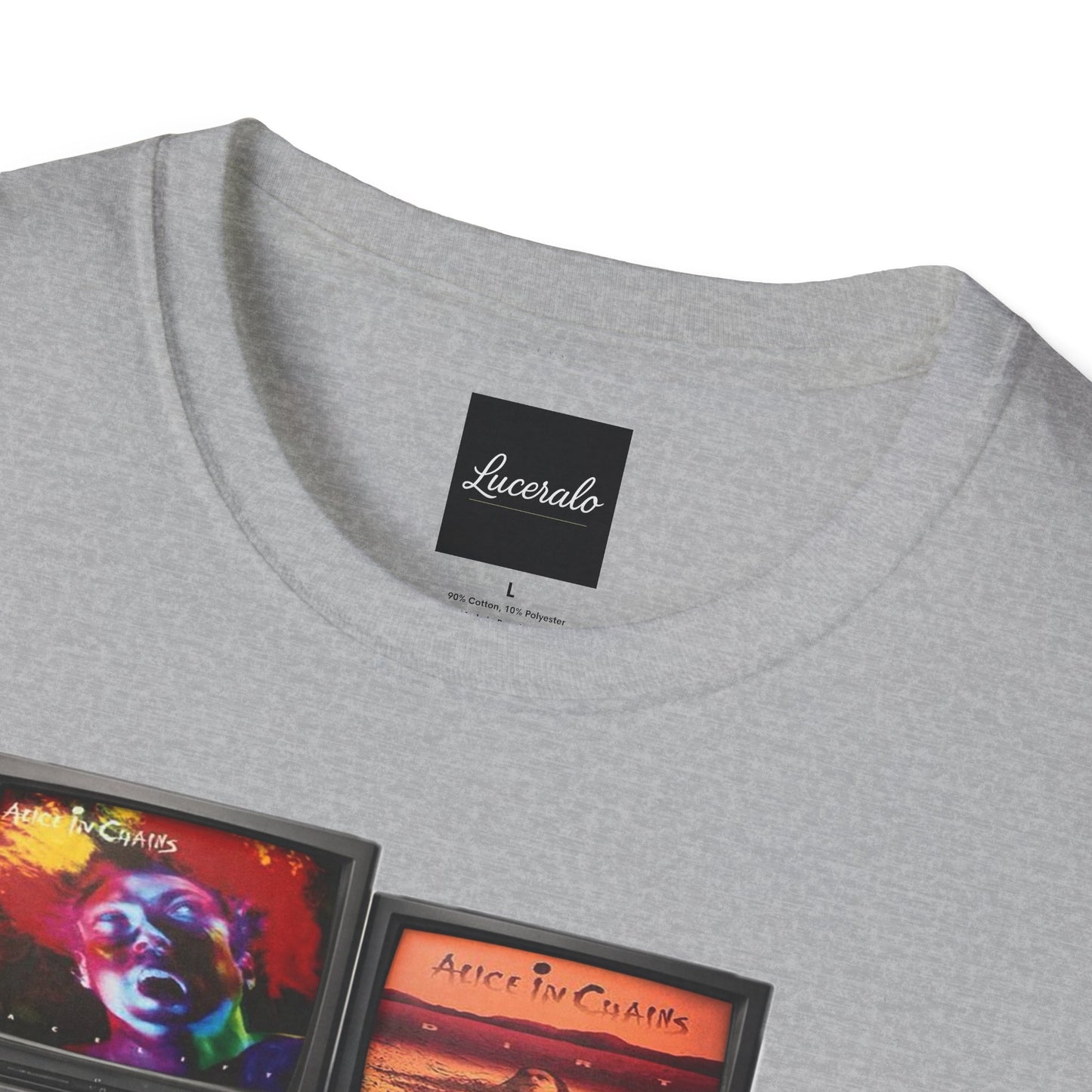 Alice in Chains Retro TV Stack Collage T-Shirt