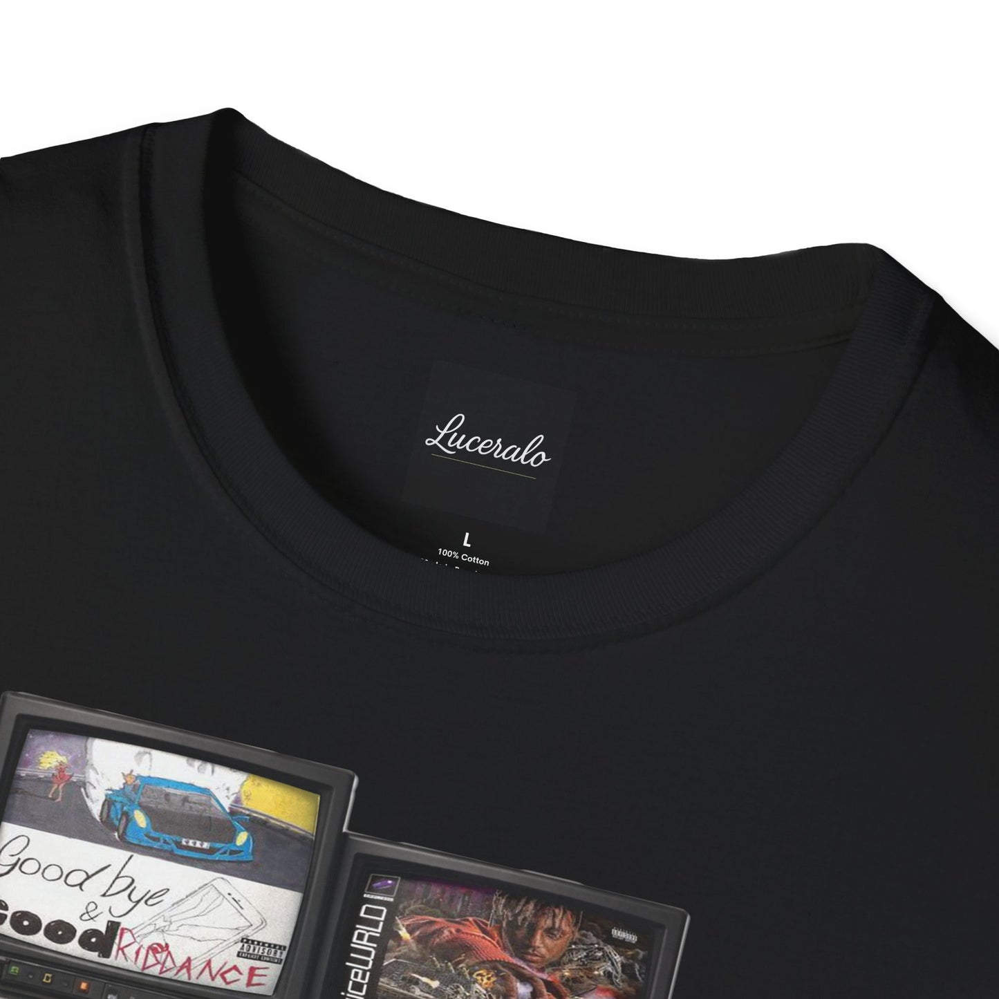 Juice Wrld Retro TV Stack Collage T-Shirt