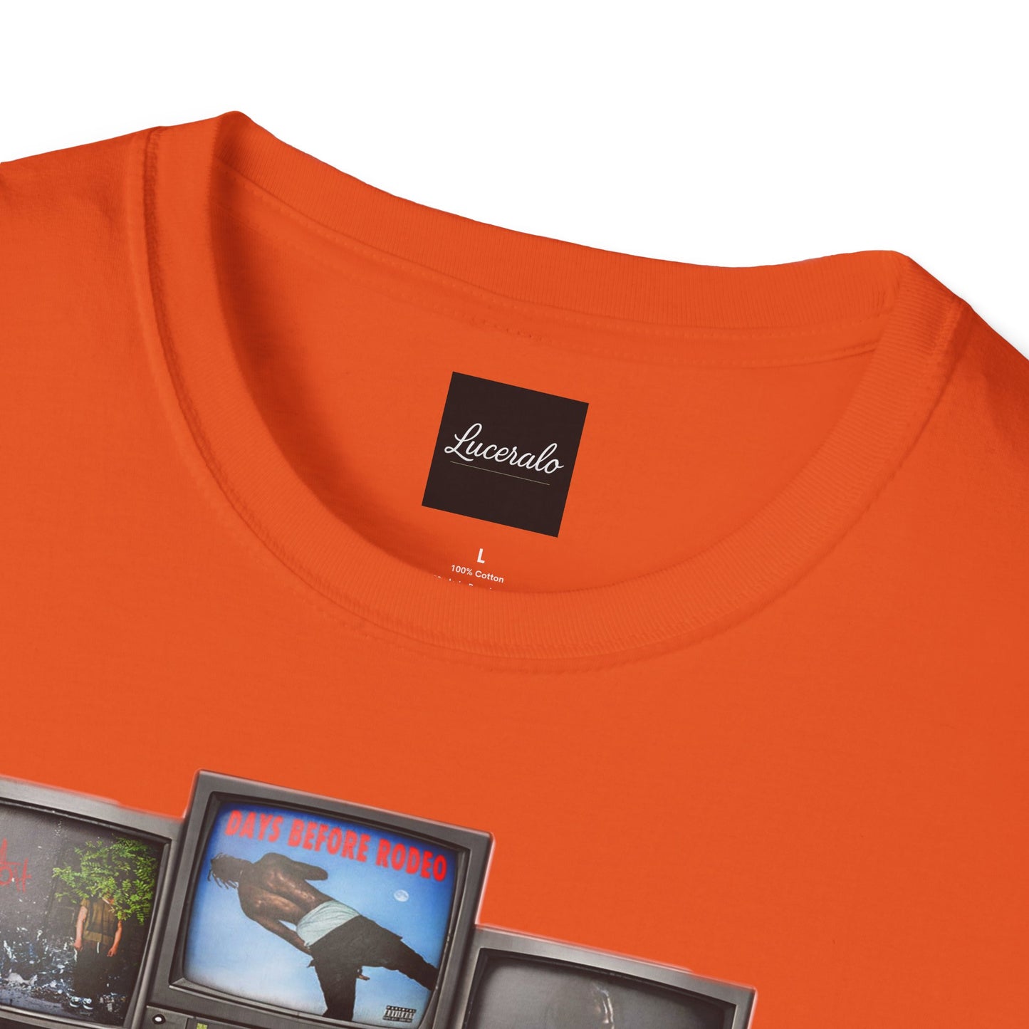 Travis Scott Retro TV Stack Collage T-Shirt