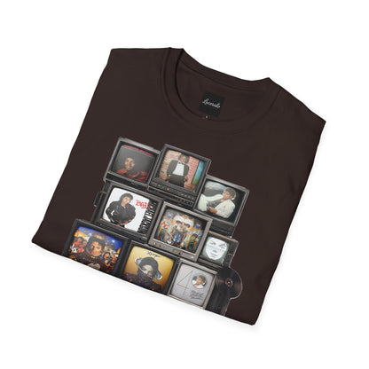 Michael Jackson Retro TV Collage T-Shirt