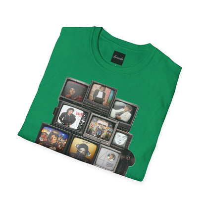 Michael Jackson Retro TV Collage T-Shirt