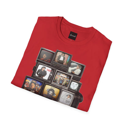 Michael Jackson Retro TV Collage T-Shirt