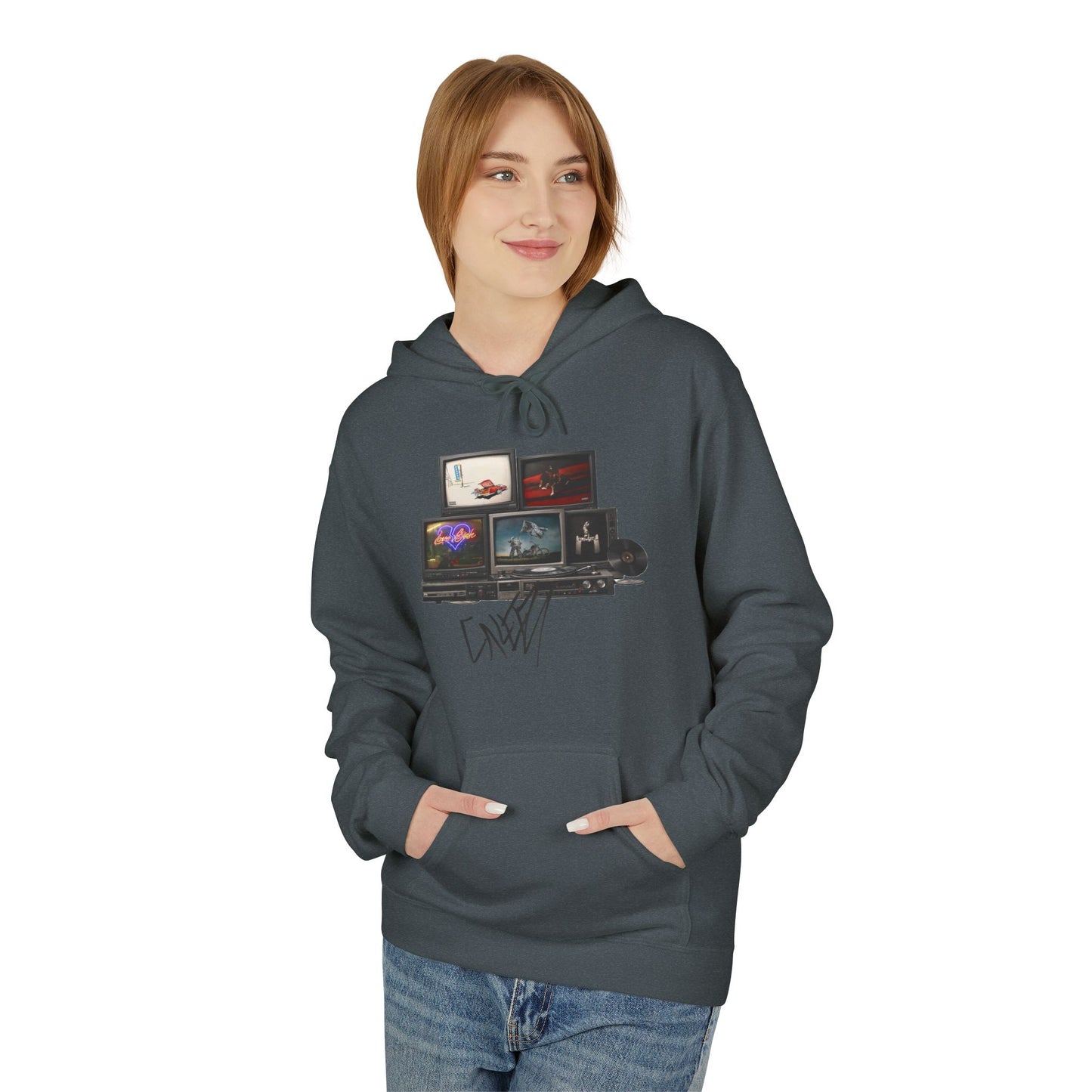 Don Toliver Retro TV Stack Collage Hoodie