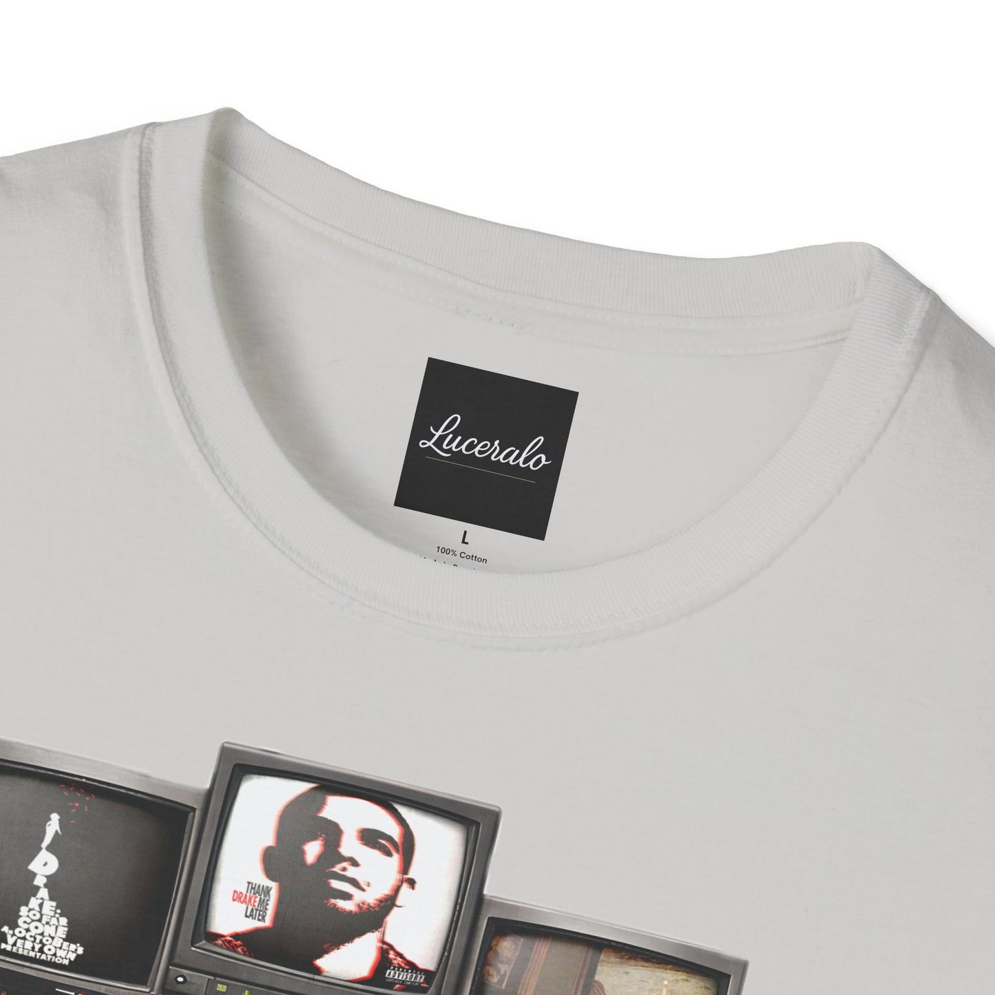 Drake Retro TV Stack Collage T-Shirt