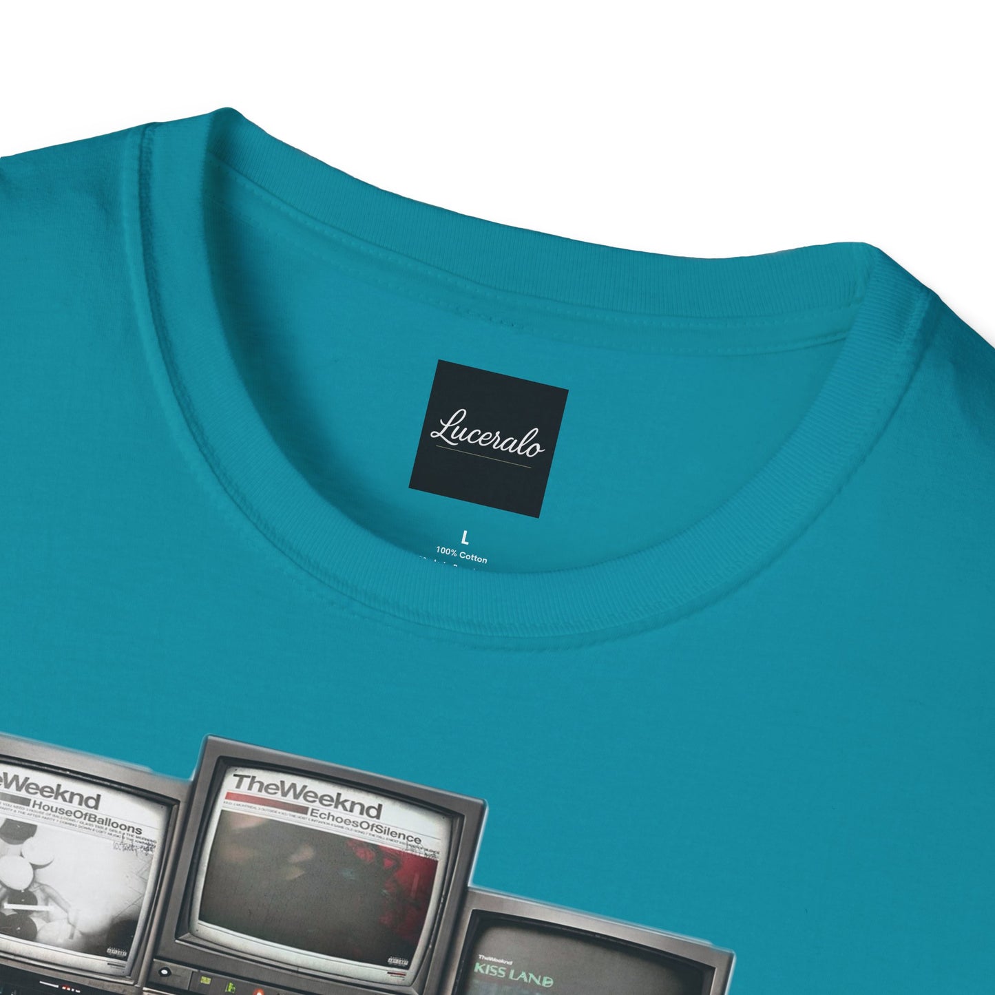 Abel Retro TV Stack Collage T-Shirt