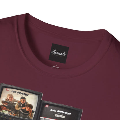 One Direction Retro TV Stack Collage T-Shirt