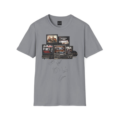 One Direction Retro TV Stack Collage T-Shirt