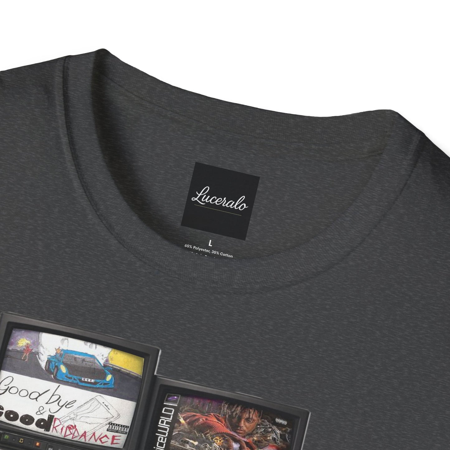 Juice Wrld Retro TV Stack Collage T-Shirt