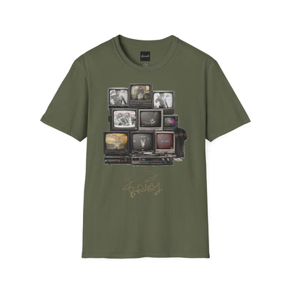 Lil Baby Retro TV Stack Collage T-Shirt
