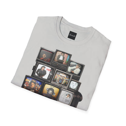 Michael Jackson Retro TV Collage T-Shirt