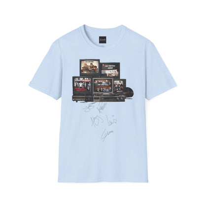 One Direction Retro TV Stack Collage T-Shirt