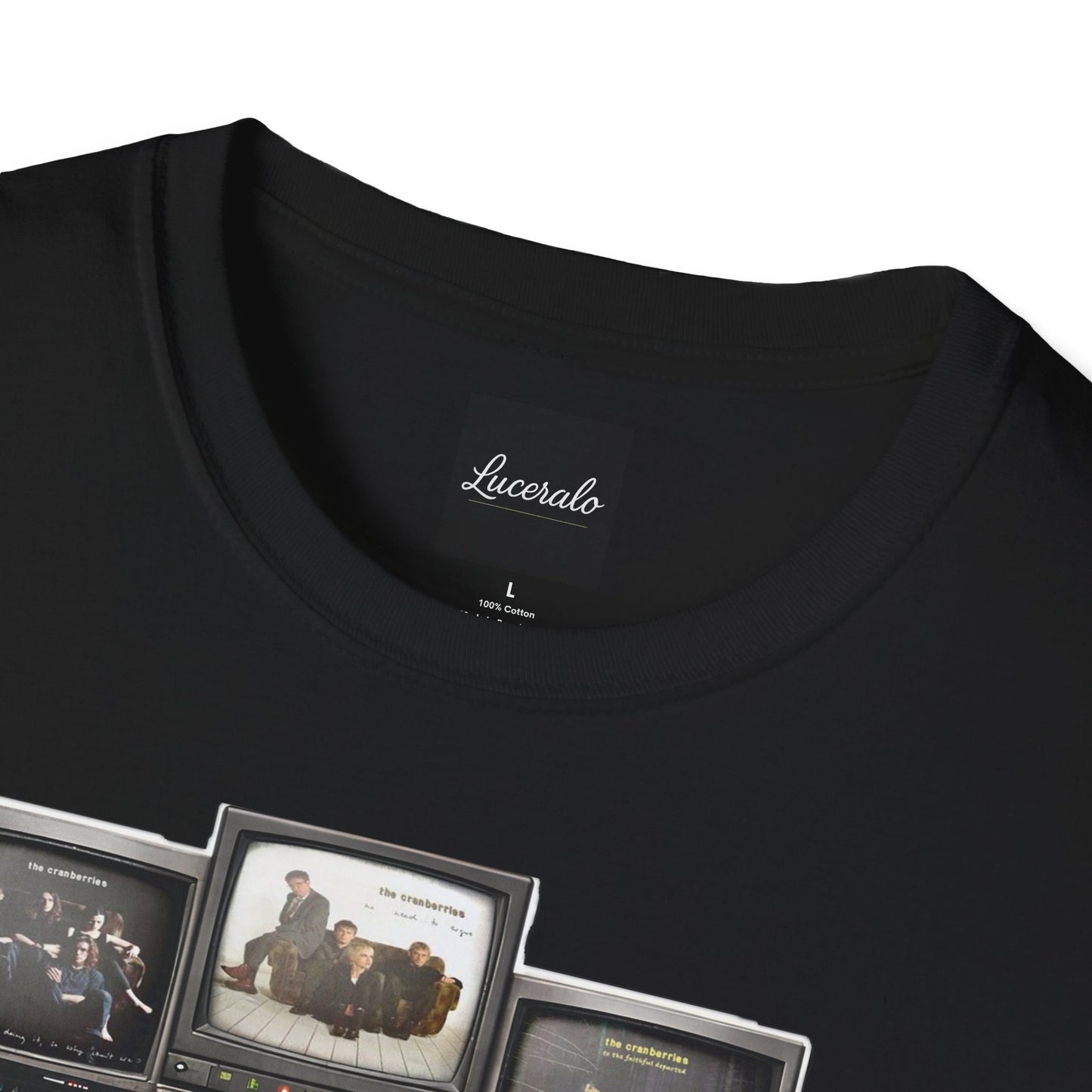 The Cranberries Retro Tv Stack Collage T-Shirt