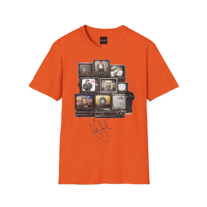 Michael Jackson Retro TV Collage T-Shirt