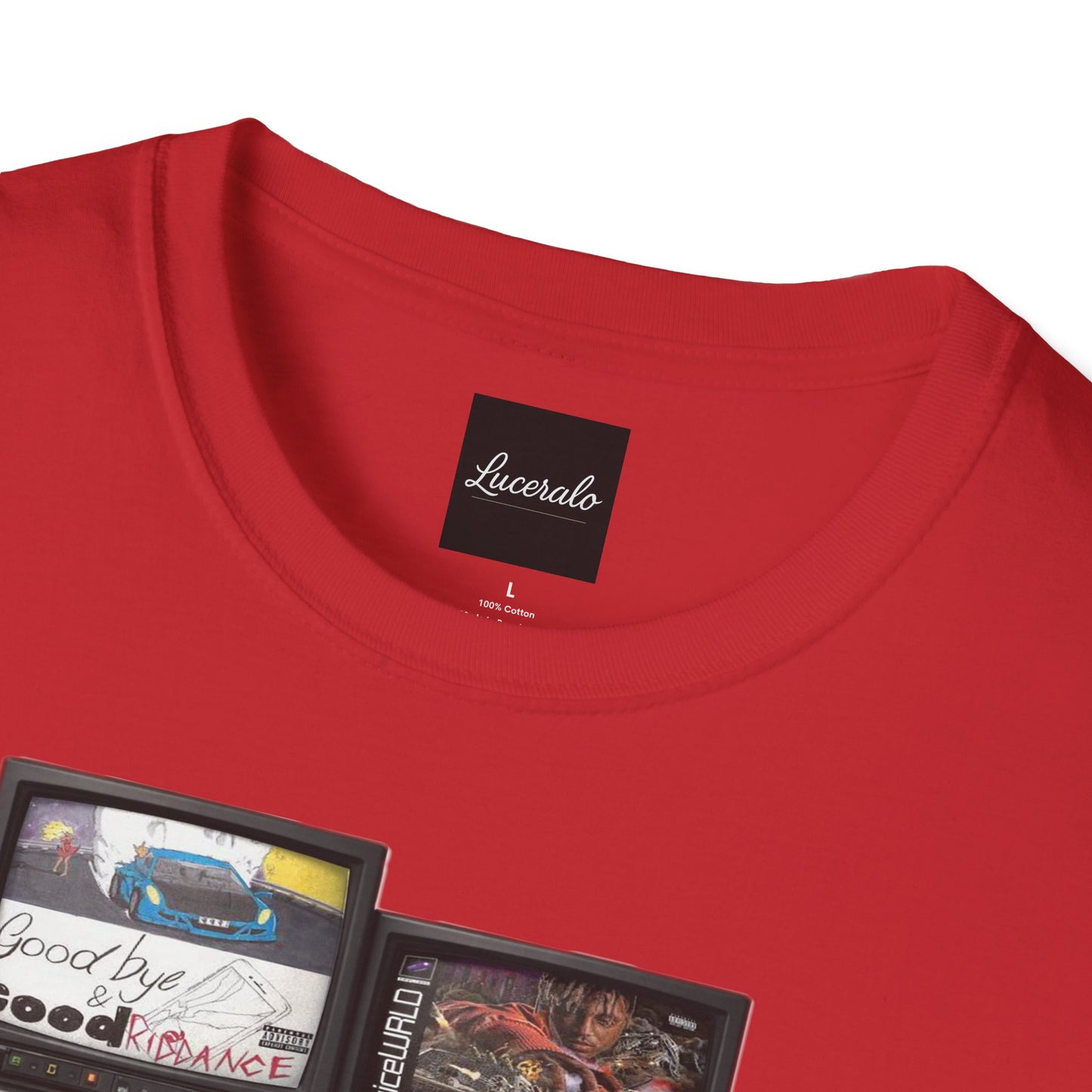 Juice Wrld Retro TV Stack Collage T-Shirt
