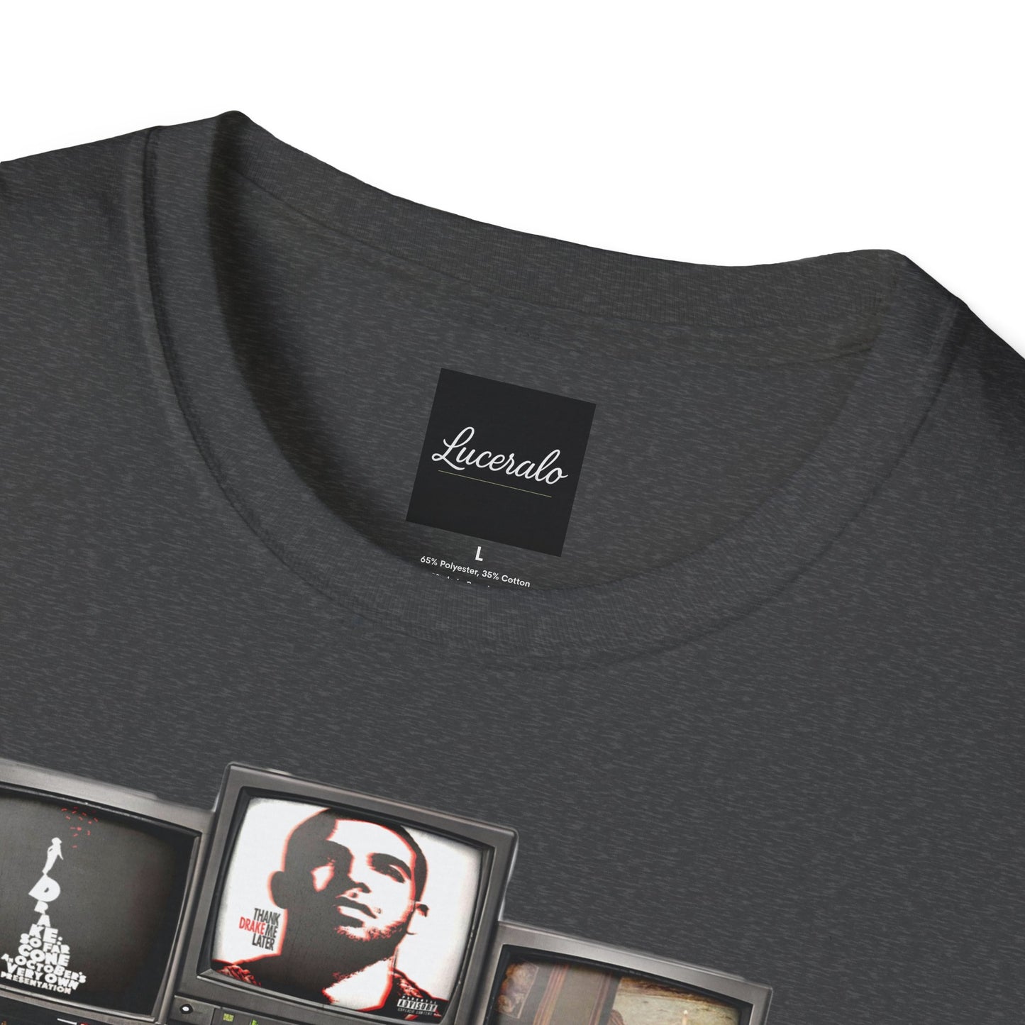 Drake Retro TV Stack Collage T-Shirt