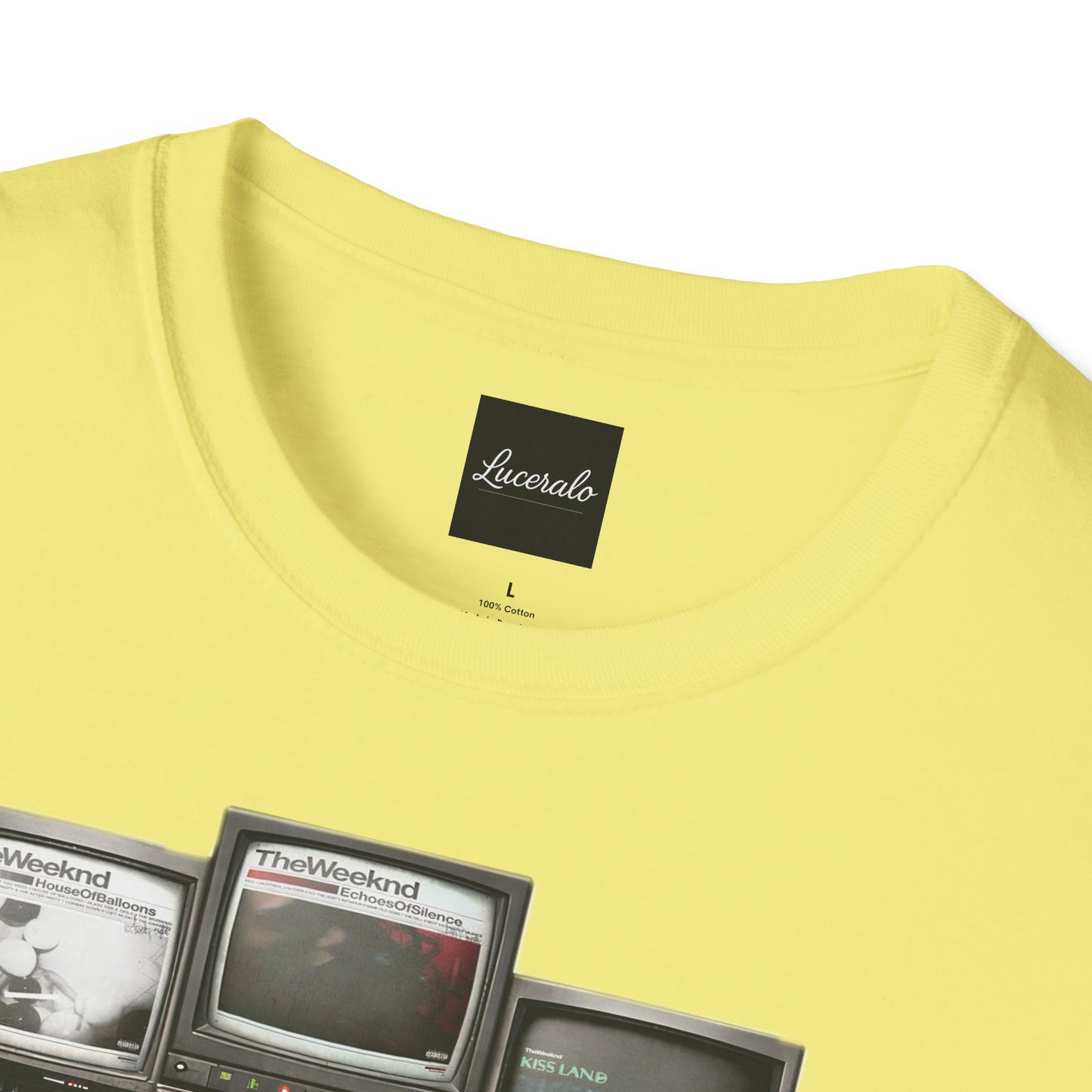Abel Retro TV Stack Collage T-Shirt