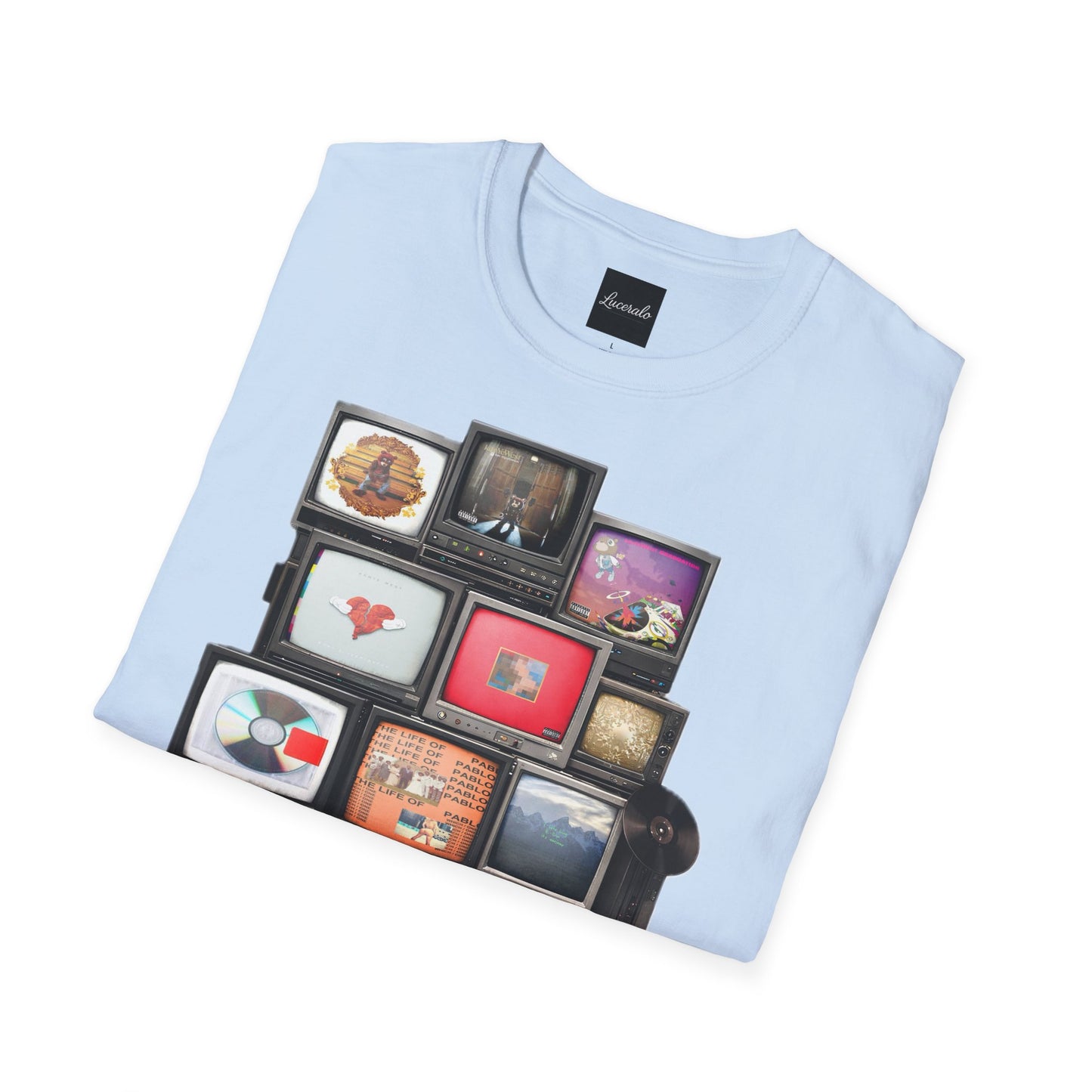 YE Retro TV Stack Collage T-Shirt