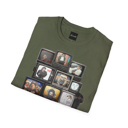 Michael Jackson Retro TV Collage T-Shirt