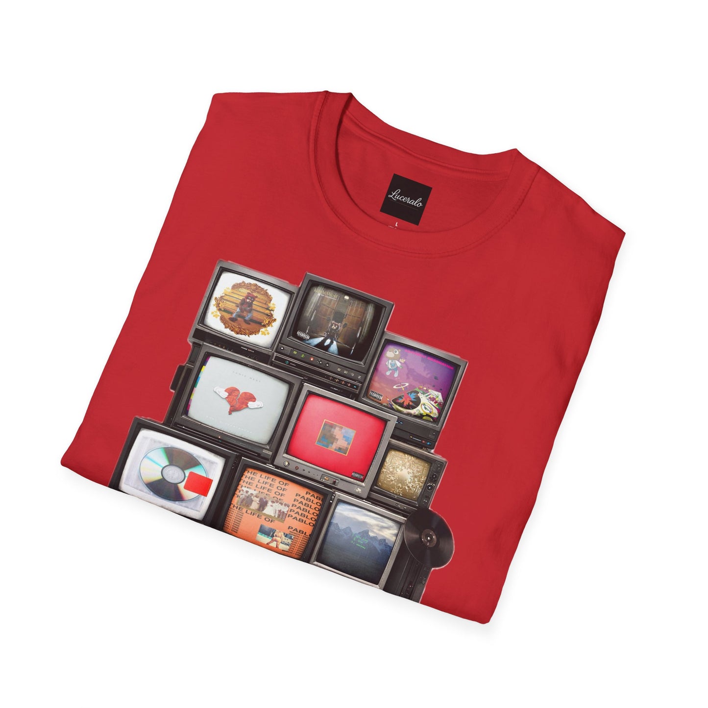 YE Retro TV Stack Collage T-Shirt