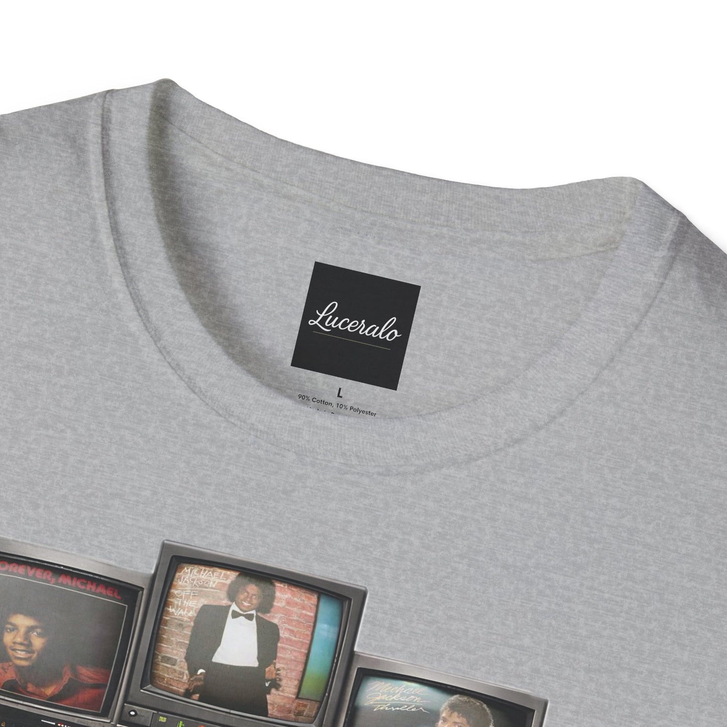 Michael Jackson Retro TV Collage T-Shirt