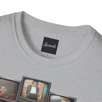 Michael Jackson Retro TV Collage T-Shirt