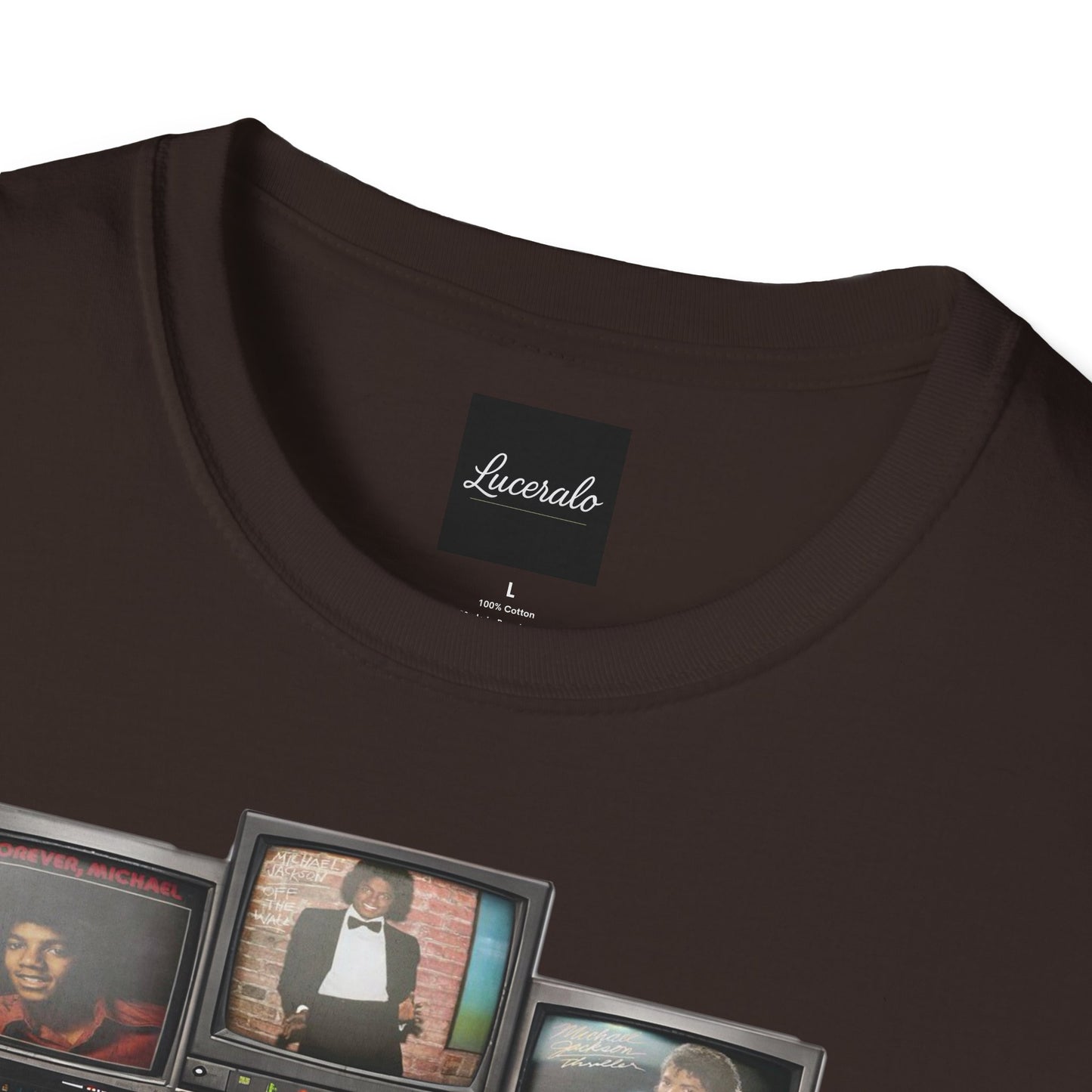 Michael Jackson Retro TV Collage T-Shirt