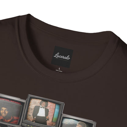 Michael Jackson Retro TV Collage T-Shirt