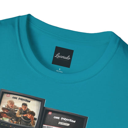 One Direction Retro TV Stack Collage T-Shirt