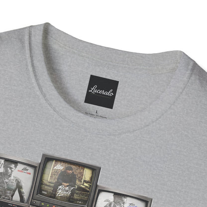 Lil Baby Retro TV Stack Collage T-Shirt