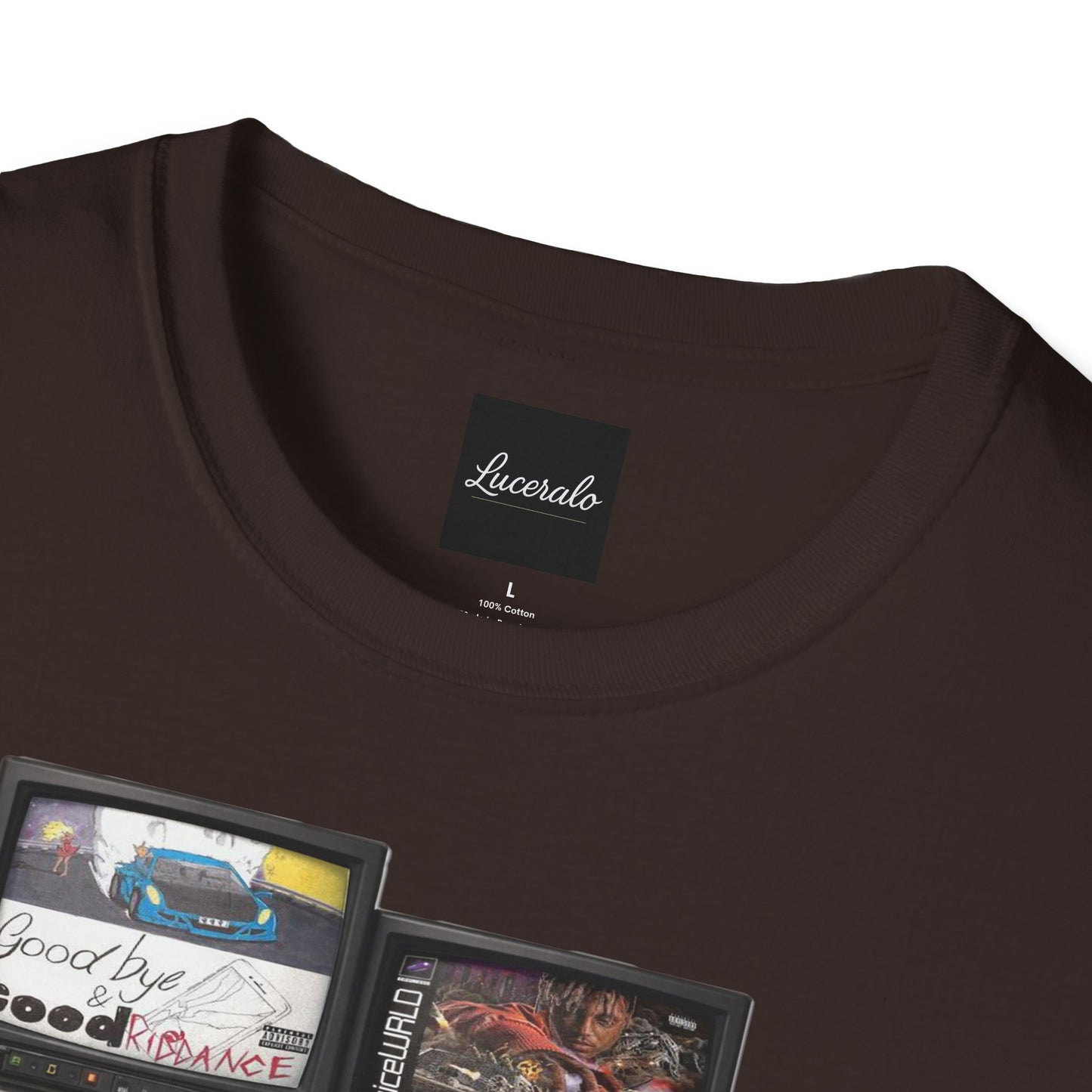 Juice Wrld Retro TV Stack Collage T-Shirt