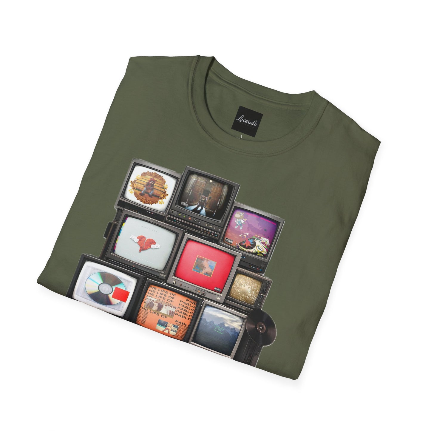 YE Retro TV Stack Collage T-Shirt