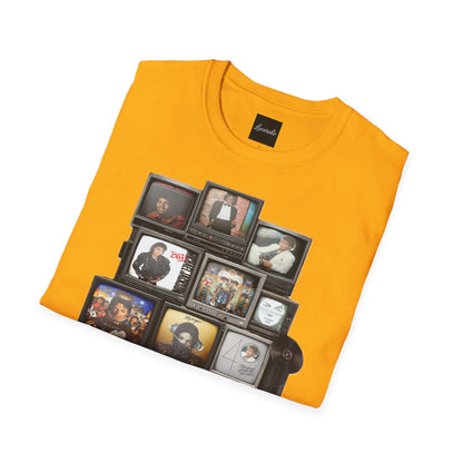 Michael Jackson Retro TV Collage T-Shirt