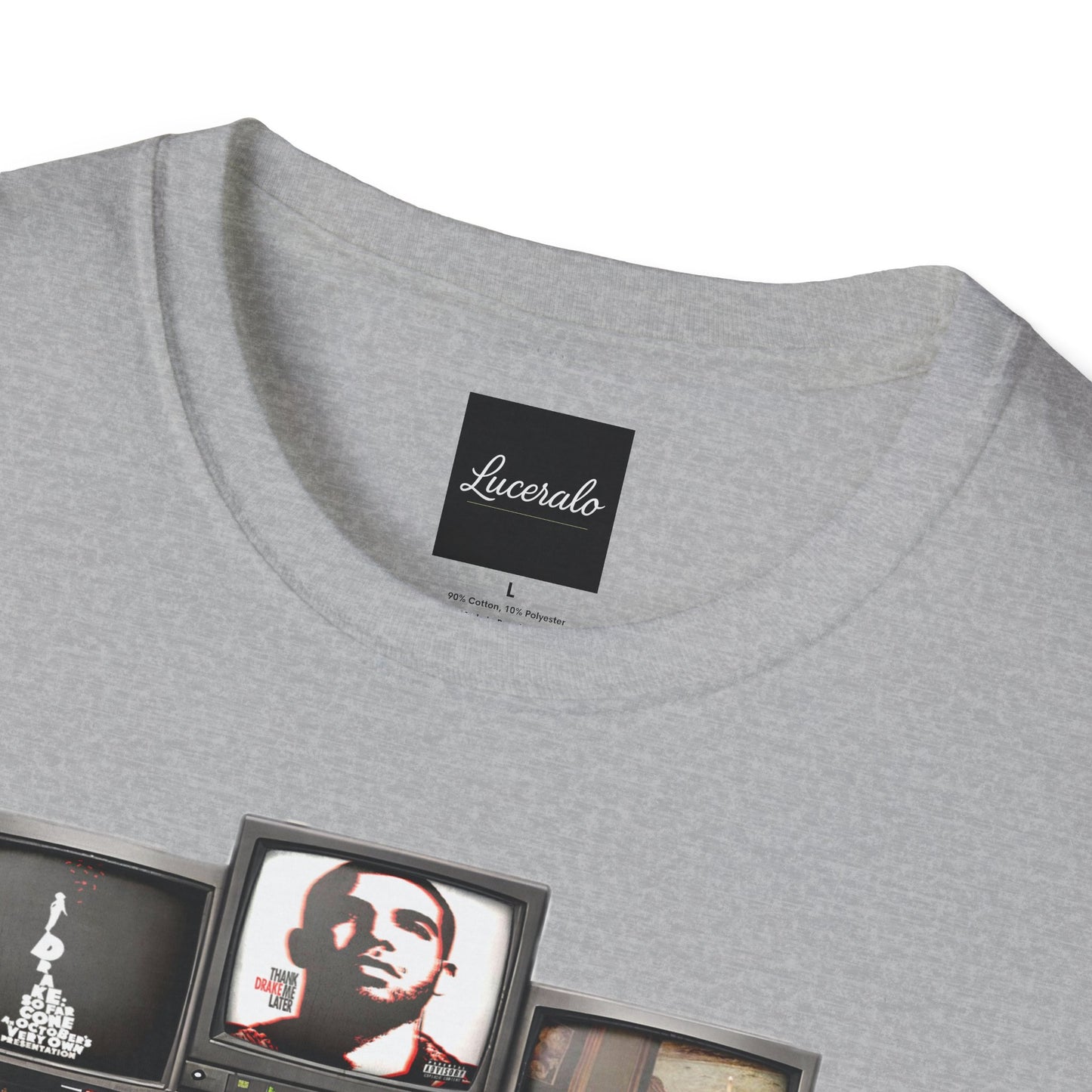 Drake Retro TV Stack Collage T-Shirt