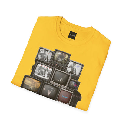 Lil Baby Retro TV Stack Collage T-Shirt