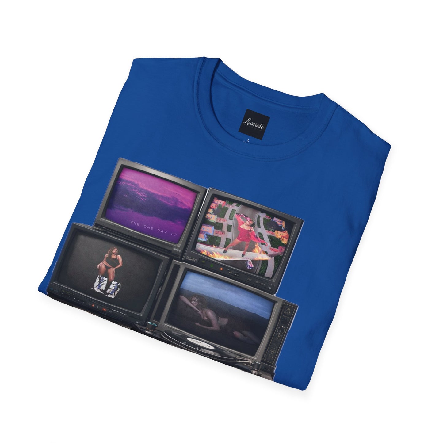 Tate Mcrae Retro TV Stack Collage T-Shirt