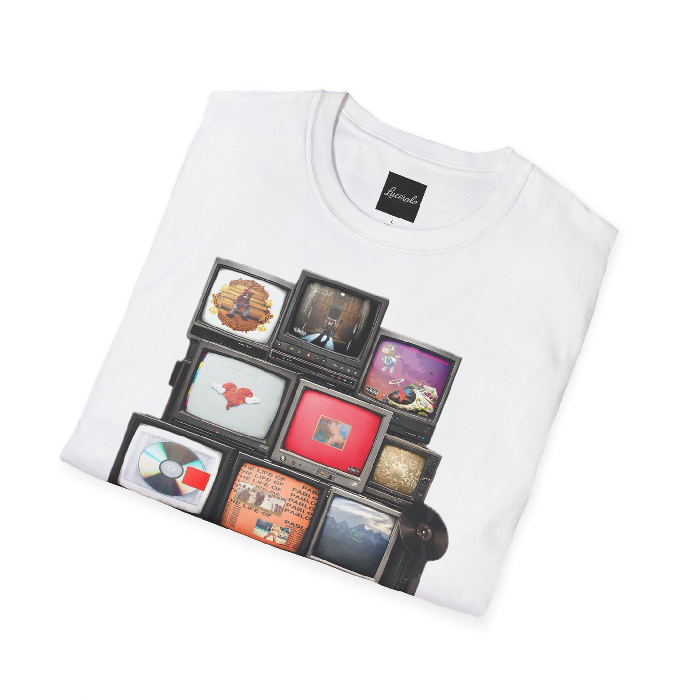 YE Retro TV Stack Collage T-Shirt