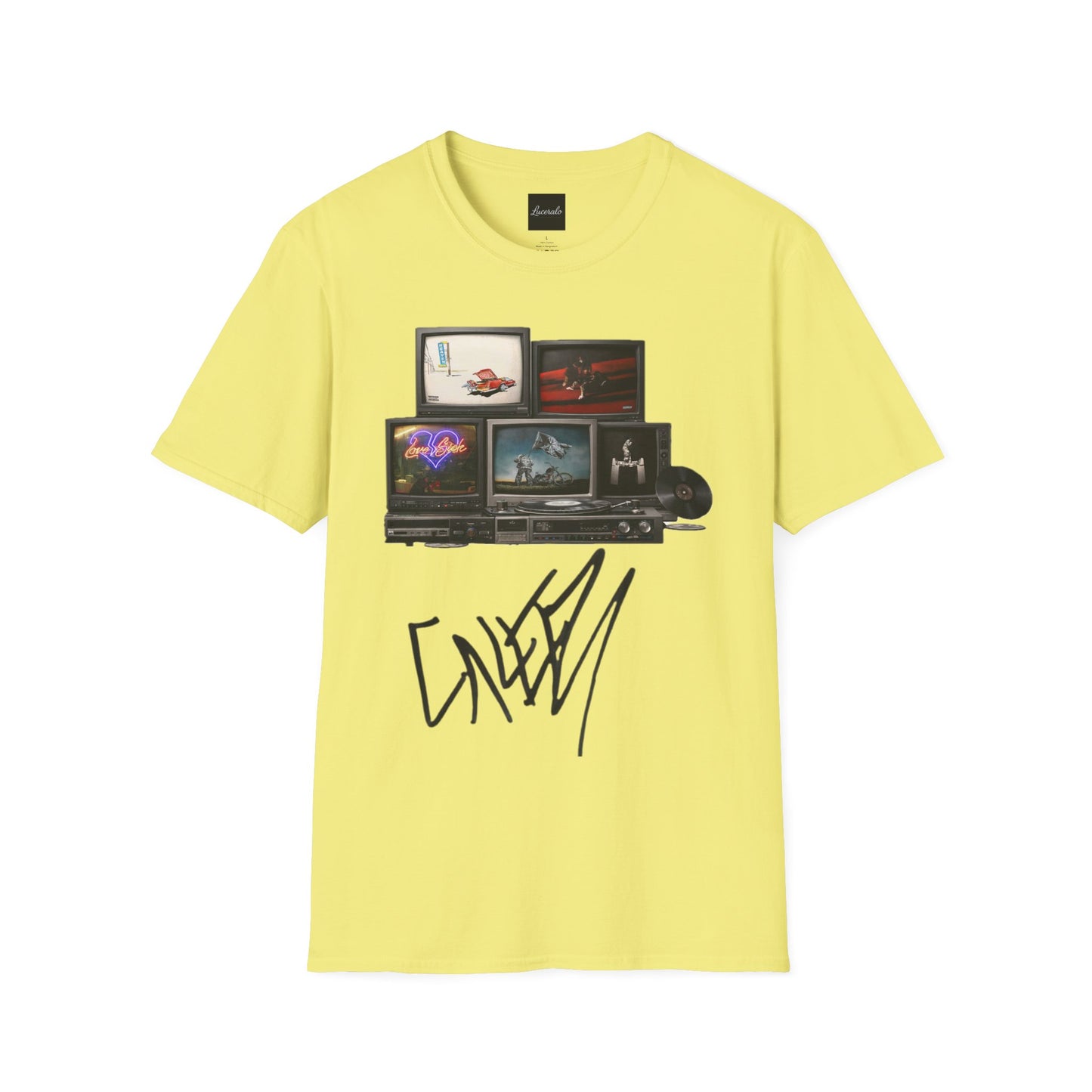 Don Toliver Retro TV Stack Collage T-Shirt