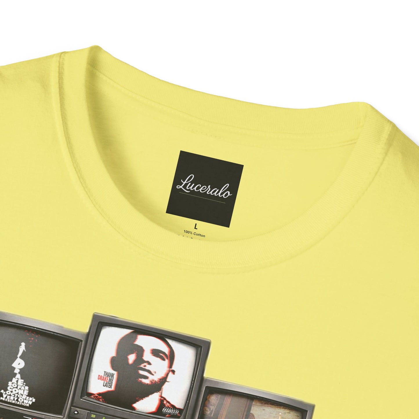 Drake Retro TV Stack Collage T-Shirt