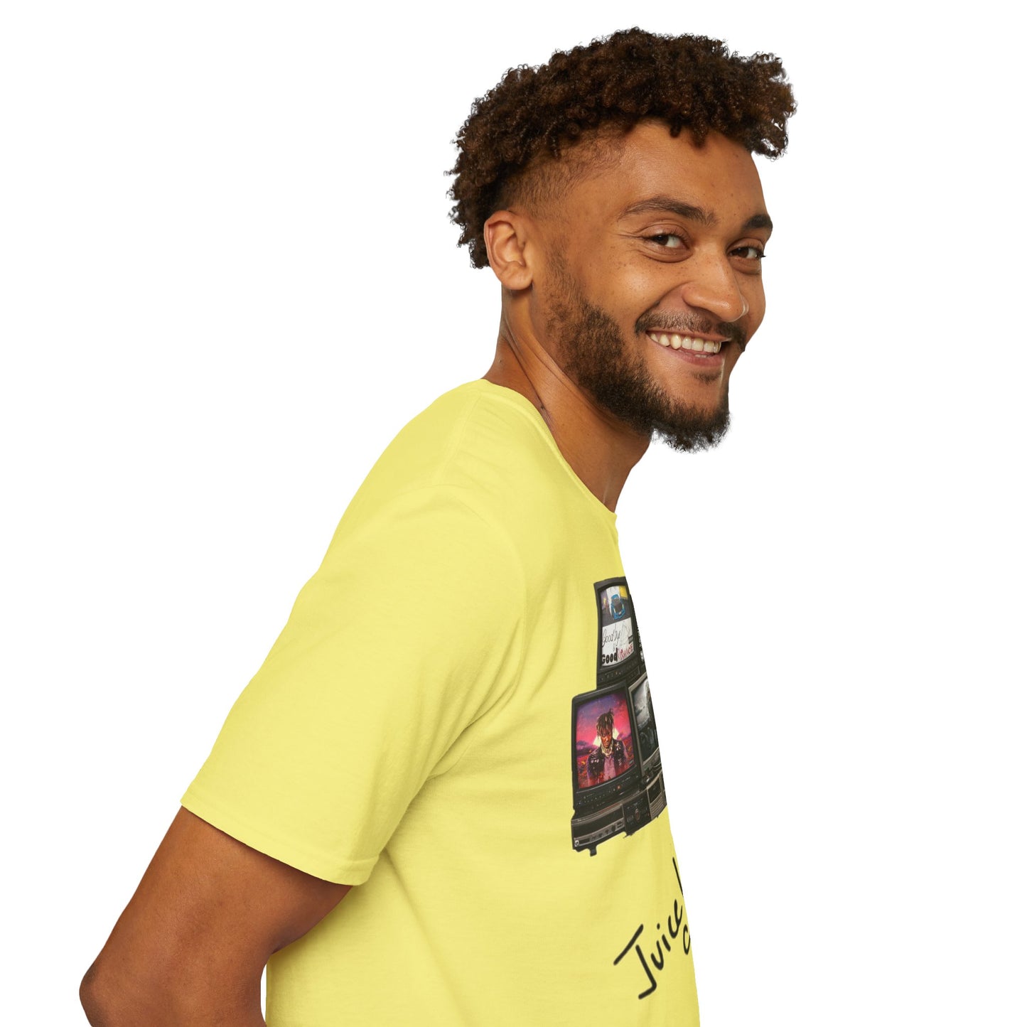 Juice Wrld Retro TV Stack Collage T-Shirt