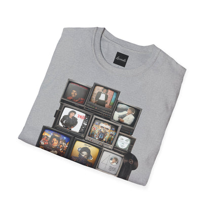 Michael Jackson Retro TV Collage T-Shirt