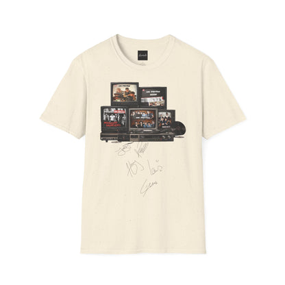 One Direction Retro TV Stack Collage T-Shirt