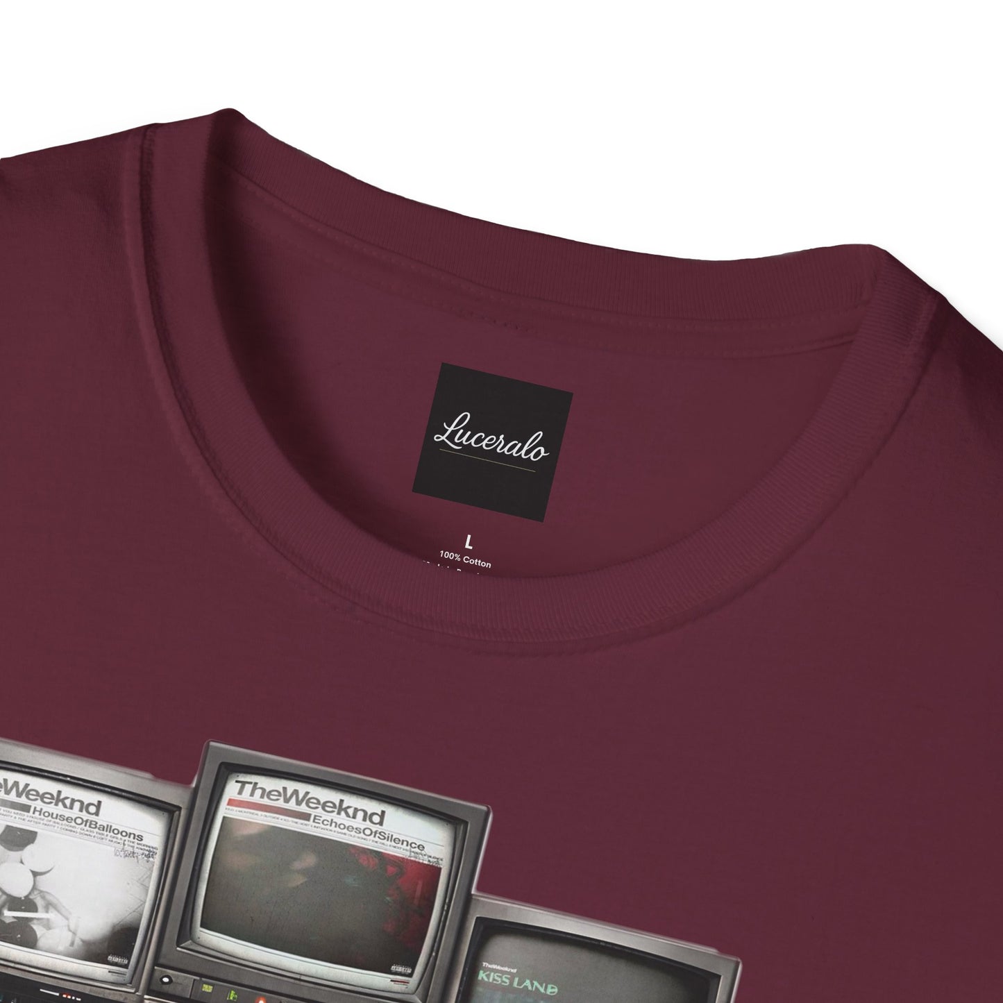 Abel Retro TV Stack Collage T-Shirt