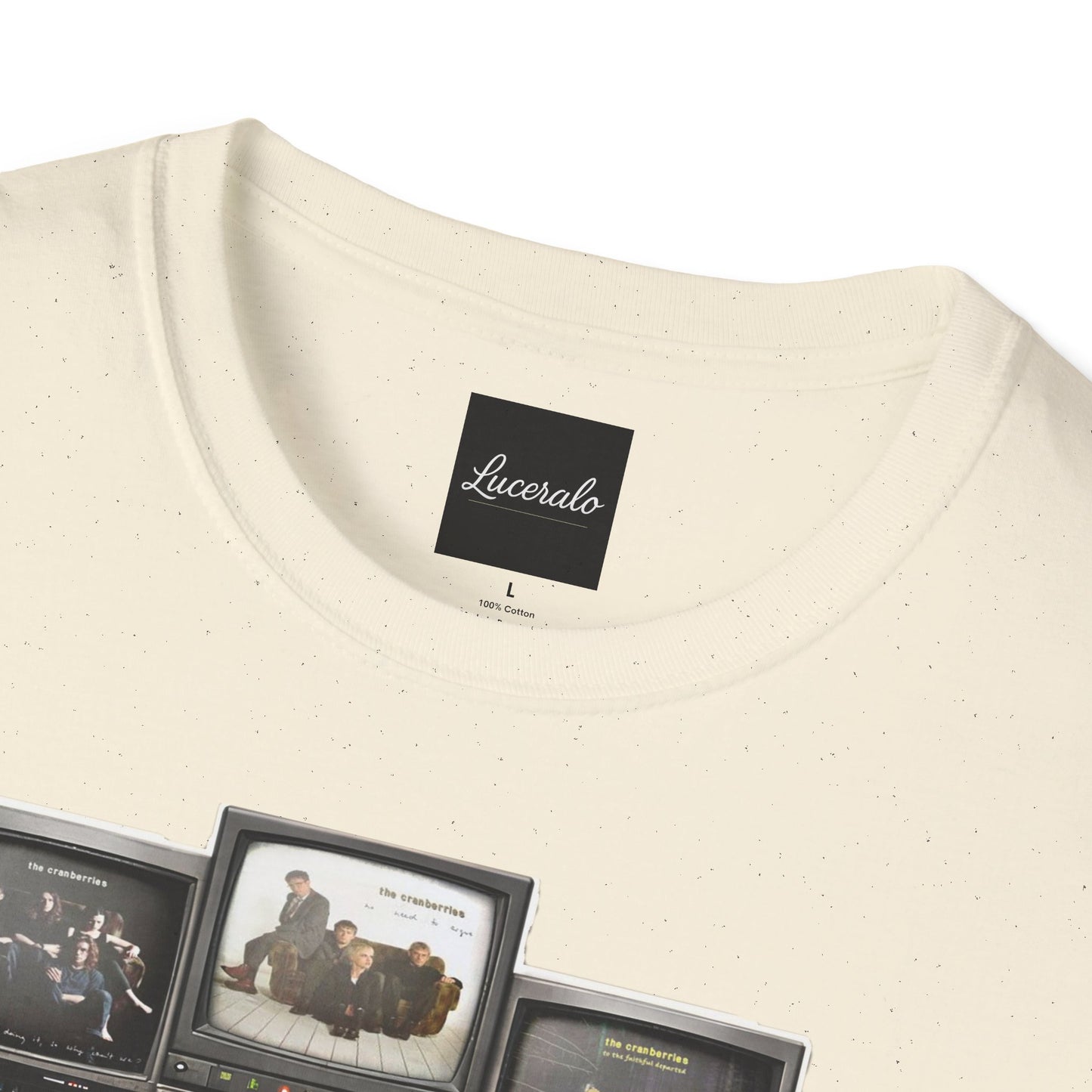 The Cranberries Retro Tv Stack Collage T-Shirt