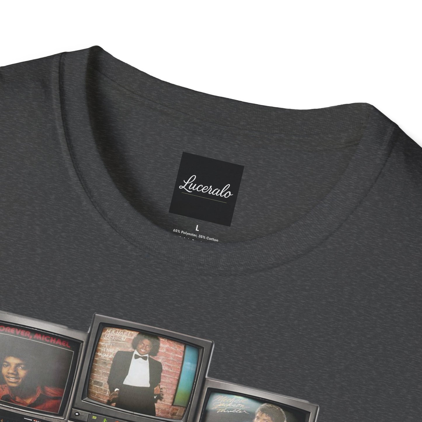 Michael Jackson Retro TV Collage T-Shirt