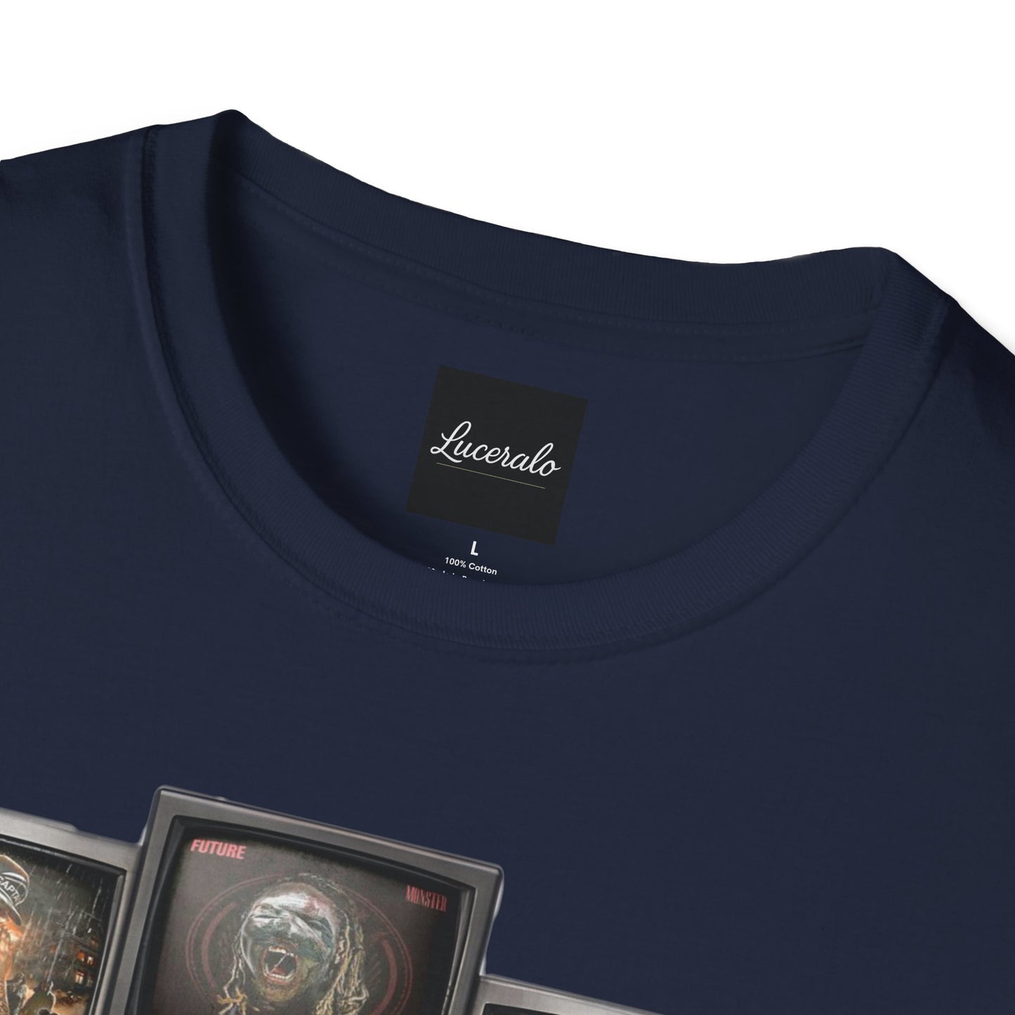 Future Retro TV Stack Collage T-Shirt