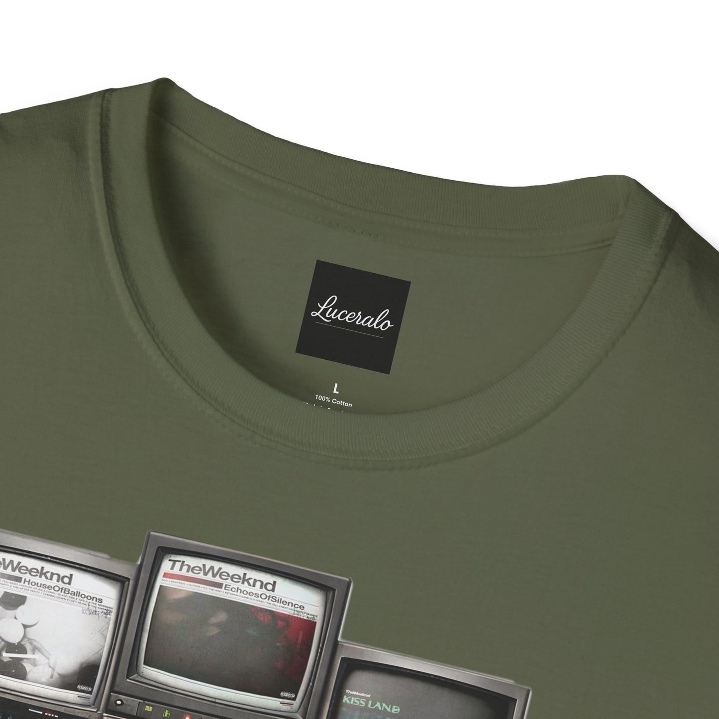 Abel Retro TV Stack Collage T-Shirt