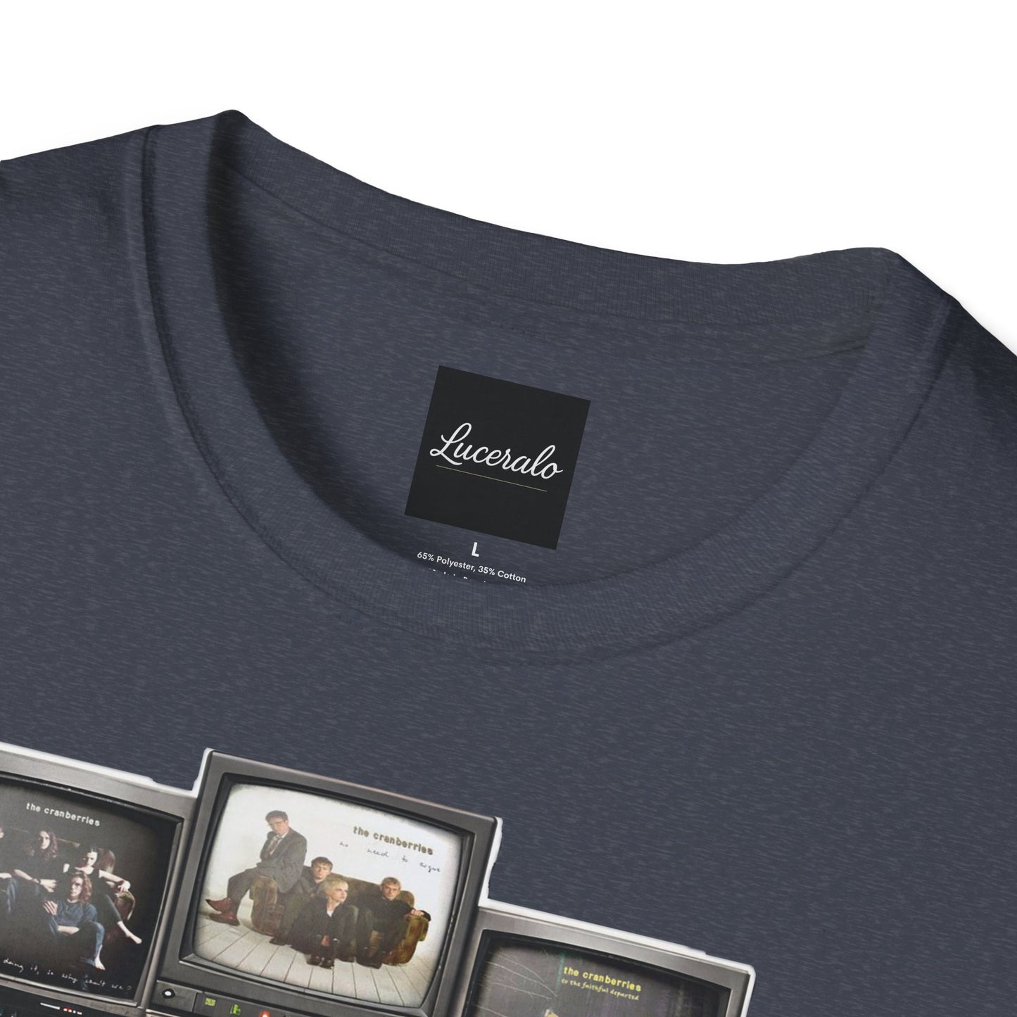 The Cranberries Retro Tv Stack Collage T-Shirt